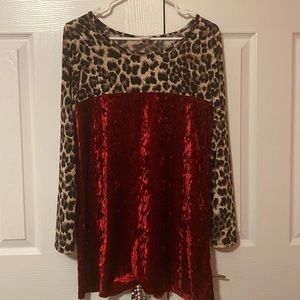 Now N Forever Cheetah and Burgundy